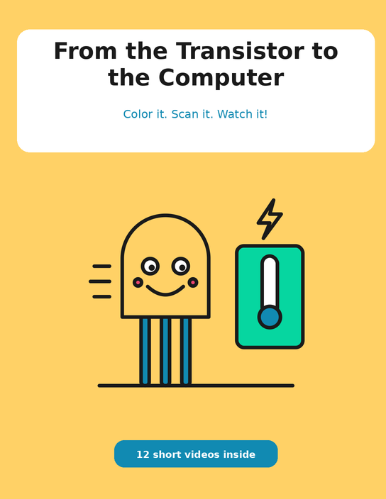Front cover of the book “From the Transistor to the Computer”